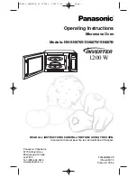 Предварительный просмотр 1 страницы Panasonic Genius NN-SN667B Operating Instructions Manual