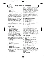 Preview for 21 page of Panasonic Genius NN-SN667B Operating Instructions Manual