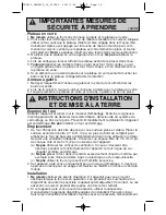 Предварительный просмотр 36 страницы Panasonic Genius NN-SN667B Operating Instructions Manual