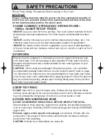 Preview for 7 page of Panasonic Genius NN-SN760S Operating Instructions Manual