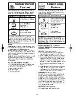 Preview for 18 page of Panasonic Genius NN-SN760S Operating Instructions Manual