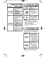 Предварительный просмотр 14 страницы Panasonic Genius Prestige NN-SD797S Operating Instructions Manual