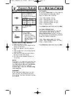 Предварительный просмотр 17 страницы Panasonic Genius Prestige NN-SD797S Operating Instructions Manual