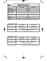 Предварительный просмотр 31 страницы Panasonic Genius Prestige NN-SD797S Operating Instructions Manual