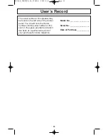 Предварительный просмотр 32 страницы Panasonic Genius Prestige NN-SD797S Operating Instructions Manual