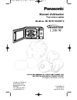 Предварительный просмотр 33 страницы Panasonic Genius Prestige NN-SD797S Operating Instructions Manual