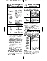 Предварительный просмотр 48 страницы Panasonic Genius Prestige NN-SD797S Operating Instructions Manual