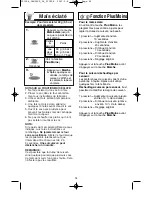 Предварительный просмотр 49 страницы Panasonic Genius Prestige NN-SD797S Operating Instructions Manual