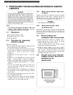 Предварительный просмотр 8 страницы Panasonic Genius Prestige NN-SD797S Service Manual