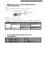 Предварительный просмотр 9 страницы Panasonic Genius Prestige NN-SD797S Service Manual