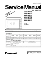 Panasonic Genius Prestige NN-SD997S Service Manual preview