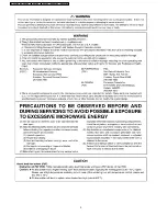 Preview for 2 page of Panasonic Genius Prestige NN-SD997S Service Manual