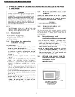 Preview for 8 page of Panasonic Genius Prestige NN-SD997S Service Manual