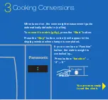 Предварительный просмотр 3 страницы Panasonic Genius Prestige NN-SD997S Setup Manual