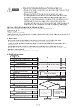 Preview for 15 page of Panasonic GHP Test Run Manual