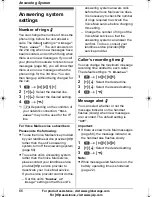 Preview for 66 page of Panasonic GLOBARANGE BB-GT1500E Operating Instructions Manual