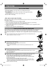 Предварительный просмотр 6 страницы Panasonic GM1700-M Operating Instructions Manual