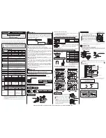 Preview for 1 page of Panasonic GP-A5S Instruction Manual