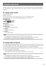 Preview for 13 page of Panasonic GP-KH232CSE Operating Instructions Manual