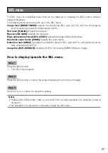 Preview for 37 page of Panasonic GP-KH232CSE Operating Instructions Manual