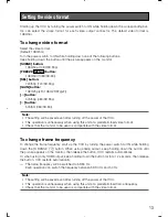 Preview for 13 page of Panasonic GP-KH232CUE Operating Instructions Manual