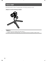 Preview for 16 page of Panasonic GP-KH232CUE Operating Instructions Manual