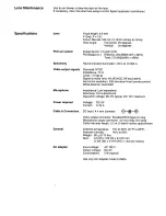 Preview for 4 page of Panasonic GP-KR511 Operating Instructions