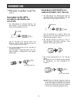 Preview for 22 page of Panasonic GP-KS1000E Operating Instructions Manual