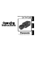 Предварительный просмотр 1 страницы Panasonic GP-MF130E Operating Instrucktion