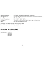 Preview for 15 page of Panasonic GP-MF602 Operating Instructions Manual