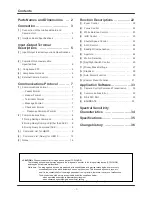 Preview for 2 page of Panasonic GP-MH310 series Technical Manual