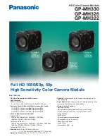 Preview for 1 page of Panasonic GP-MH330 Features & Specifications