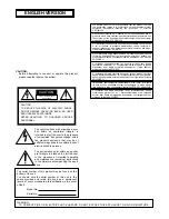 Предварительный просмотр 2 страницы Panasonic GP-US522CUE Operating	 Instruction