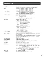 Preview for 27 page of Panasonic GP-US522HB Operating Instructions Manual