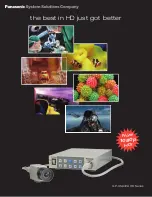 Panasonic GP-US932CA Brochure preview