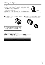 Preview for 43 page of Panasonic GP-US932CSAE Operating Instructions Manual