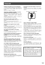 Preview for 125 page of Panasonic GP-US932CSAE Operating Instructions Manual