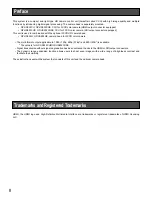 Предварительный просмотр 8 страницы Panasonic GP-US932CU Operating Instructions Manual