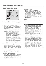 Preview for 54 page of Panasonic GP-VD150E Operating Instructions Manual