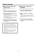 Preview for 108 page of Panasonic GP-VD150E Operating Instructions Manual