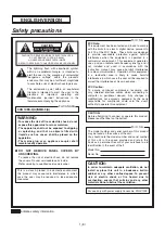 Preview for 2 page of Panasonic GP-VD151 Operating Instructions Manual