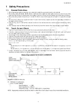 Предварительный просмотр 3 страницы Panasonic GPF14DMON Chassis Service Manual