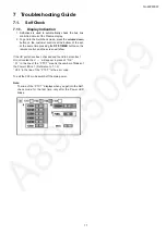 Предварительный просмотр 17 страницы Panasonic GPF14DMON Chassis Service Manual