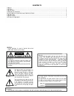 Предварительный просмотр 2 страницы Panasonic GPKS162CUD - CONTROL UNIT Operating Instructions Manual