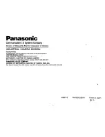 Предварительный просмотр 12 страницы Panasonic GPMF552 - ICD CAMERA Operating Instructions Manual