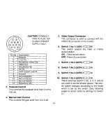 Preview for 8 page of Panasonic GPMF622 - MACHINE VISION CAMER Operating Instructions Manual