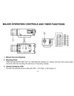 Предварительный просмотр 5 страницы Panasonic GPMF802 - IND CAMERA Operating Instructions Manual