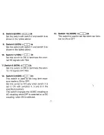 Preview for 8 page of Panasonic GPMF802 - IND CAMERA Operating Instructions Manual