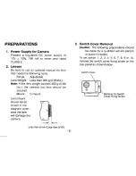 Предварительный просмотр 9 страницы Panasonic GPMF802 - IND CAMERA Operating Instructions Manual