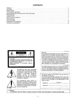 Предварительный просмотр 2 страницы Panasonic GPMS112 - IND CCD CAMERA Operating Instructions Manual